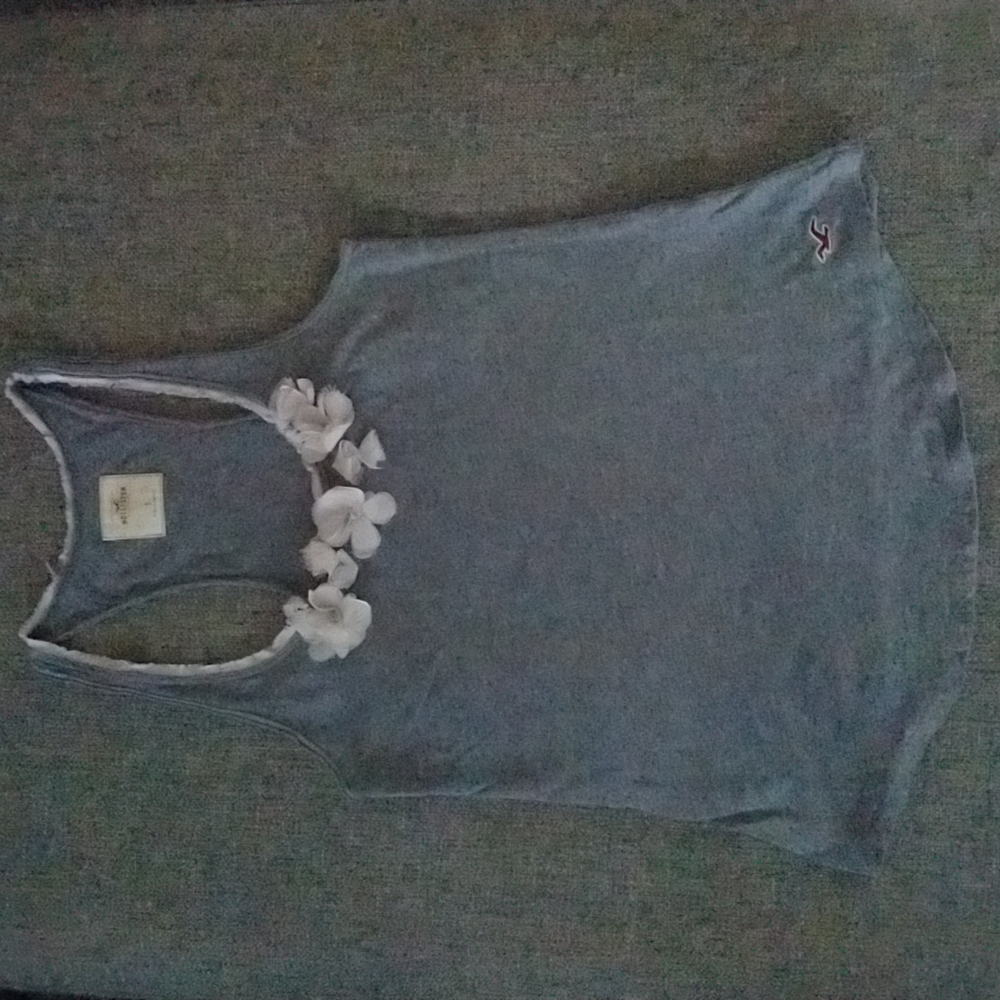 Hollister Grey Tank S